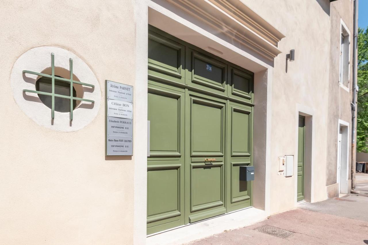 Le Cosy Chic . Proche Gare . Centre-Ville Macon . Neuf . Climatisation . Design . Wifi . エクステリア 写真